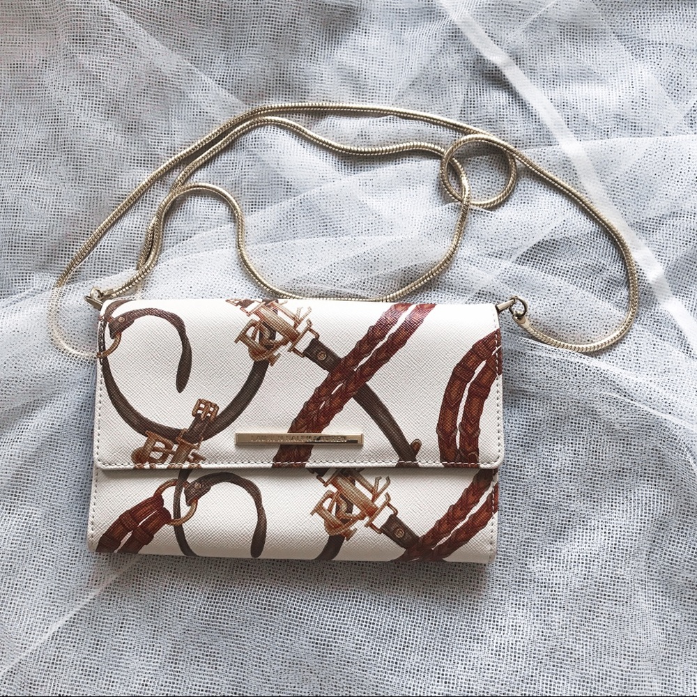 LAUREN Ralph Lauren Caldwell Belting ChainCrossbod